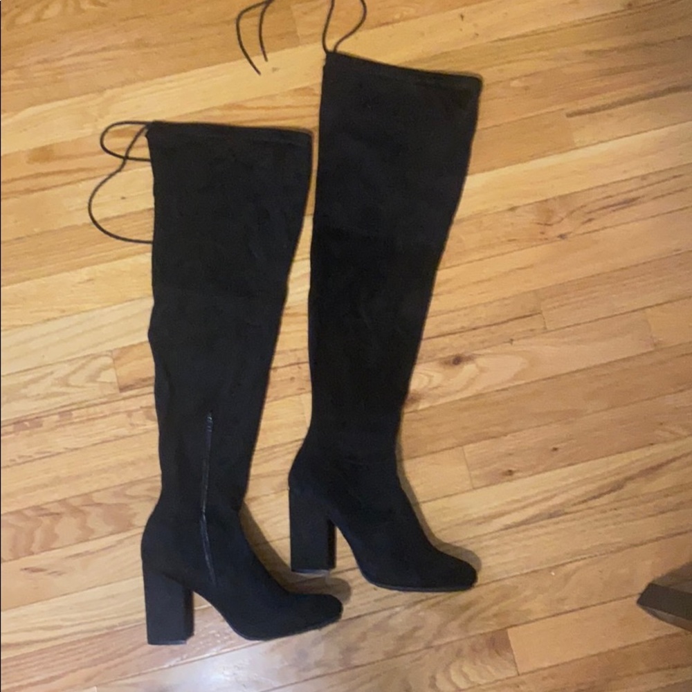Women’s over the knee black boots